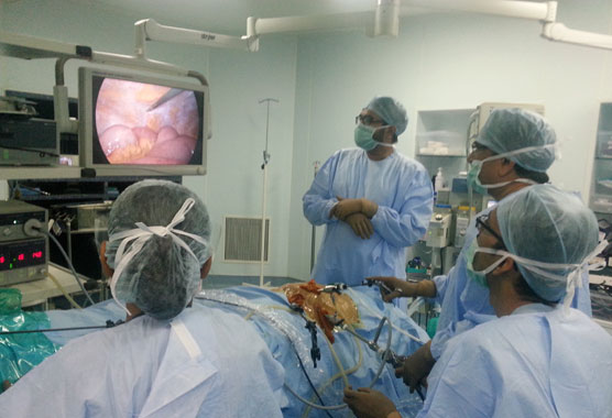 Laproscopic Surgeon